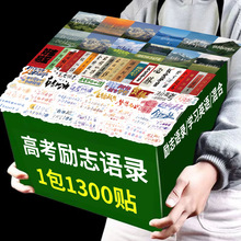 56贴个性高考考研励志上岸激励语录装饰书桌水杯文具平板防水贴纸