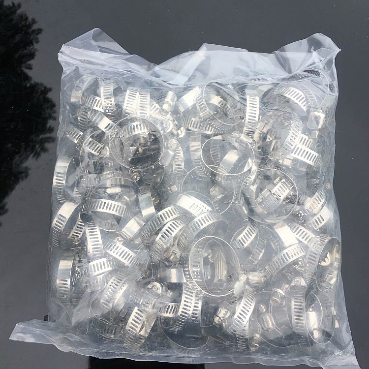 Acero inoxidable manguera abrazadera abrazadera abrazadera abrazadera de tubería de gas abrazadera de tubería de pulgada abrazadera llave abrazadera de tubería de agua