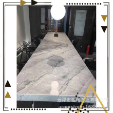 现代简约布鲁斯灰背景地面飘窗台过门槛石台面桌面梯级地面墙面板