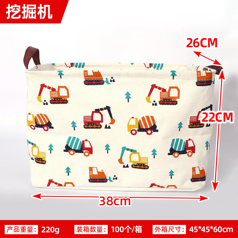 Cesta de almacenamiento de tela cuadrada grande de algodón y lino artículos para el hogar almacenamiento cesta de lavandería cesta de almacenamiento de algodón y lino