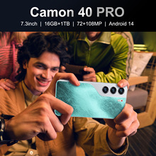 Cacom40 Pro跨境电商TK爆款7.3寸安卓9.0智能手机2+16G全球通真4G