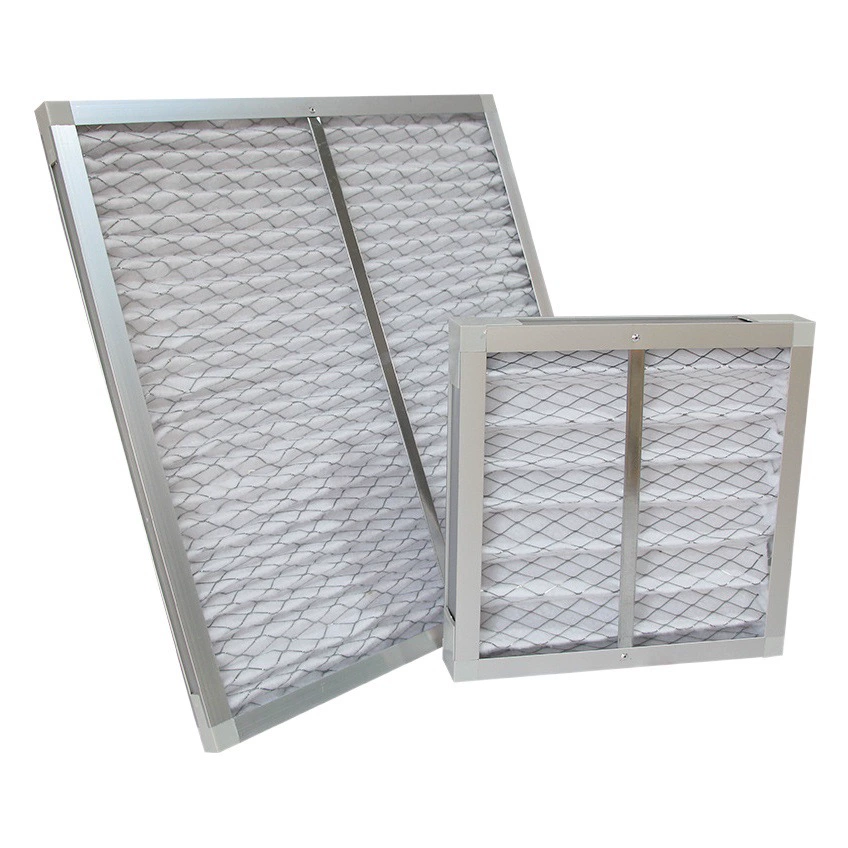 Фильтр первичной очистки, гофрированная сетка, пластинчатый фильтр, фильтр для центрального кондиционирования, прямые поставки от производителя
