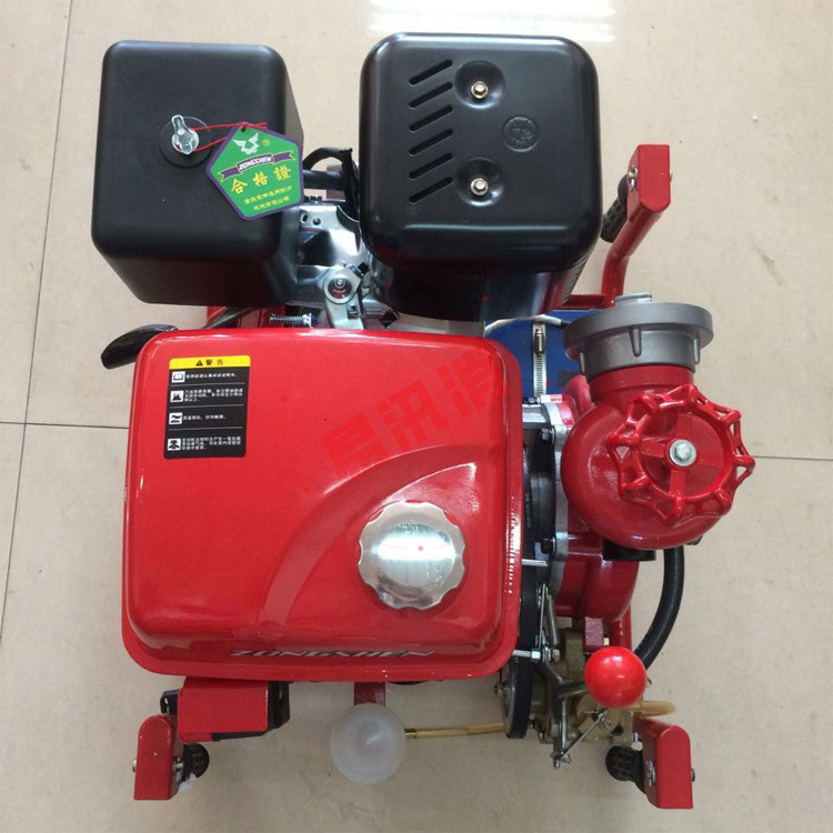 消防救援灭火泵手抬机动消防泵抢险救援高扬程引水泵