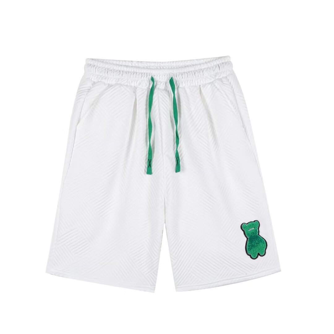 Men's Clothing Summer Casual Pants High Street Trendy Unisex 5/8 Length Shorts Light Luxury Style_viptrois.com