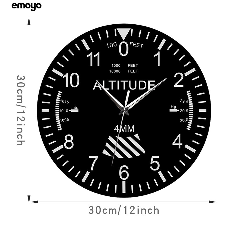 Reloj de tablero de coches creativo personalizado Reloj de pared mudo movimiento reloj decoración del hogar tienda decoración Reloj de pared