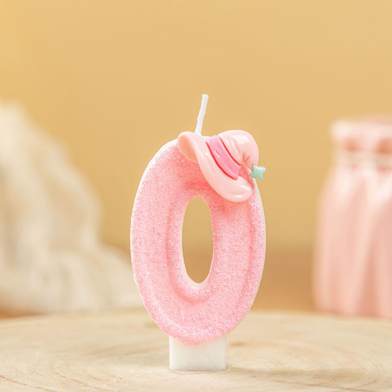 国境を越えた電子商取引デジタル誕生日ロマンチックなギフトキャンドルソイワックスピンク魔女帽子Amazon AliExpress限定|undefined