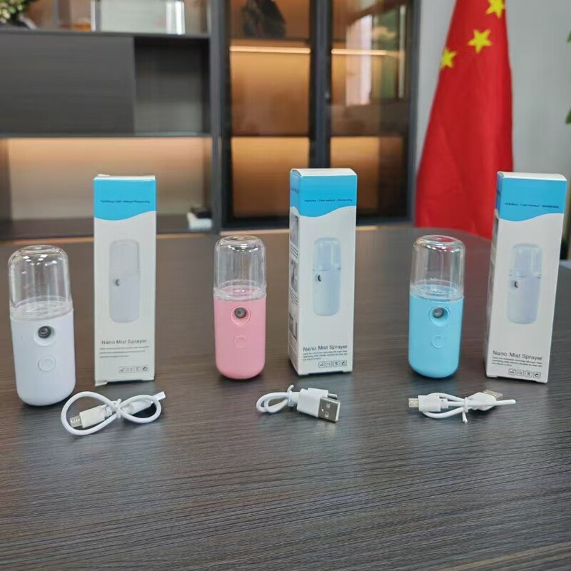 Foreign Trade Hot-Selling Nano Spray Hydration Device, Small Nano Spray Device, Portable Student Toy Store Gift