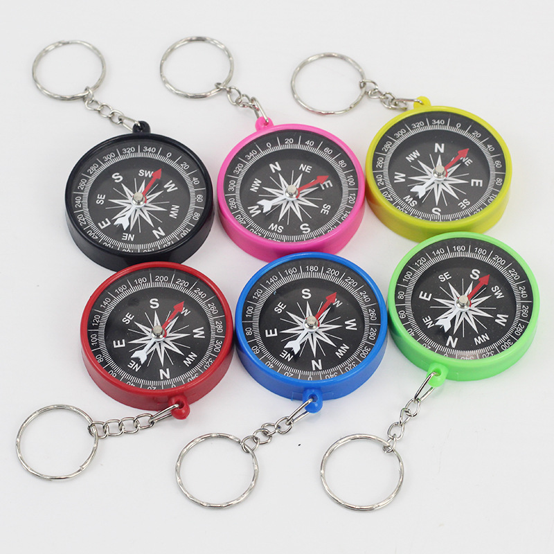 Travel children's keychain with key for students, handheld plastic teaching aids, early education 4