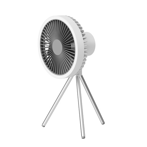 Cross-border tripod outdoor fan portable camping tent small ceiling fan light wireless usb charging camping fan
