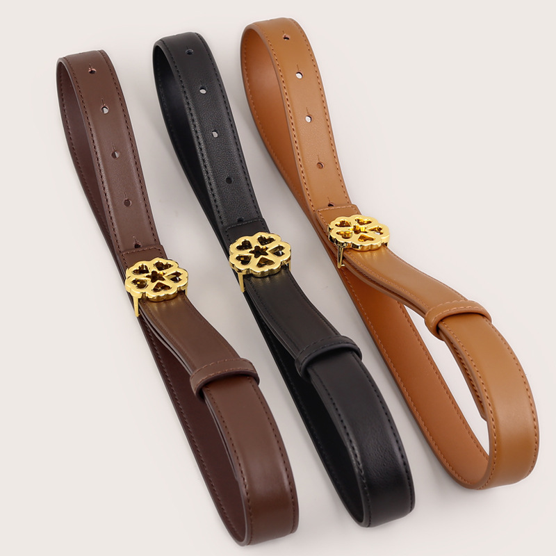 Ms. Belt 2024 Spring/summer New Genuine Leather Fashion Versatile Decoration with Skirts, Jeans, Belt, and Women's Belt in Stock for Quick Delivery_voghion.com