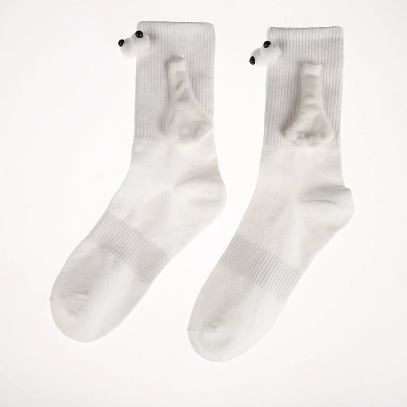 Новые креативные забавные носки для пар holding socks Magnetic holding hands и носки для пар, забавные мультяшные пары