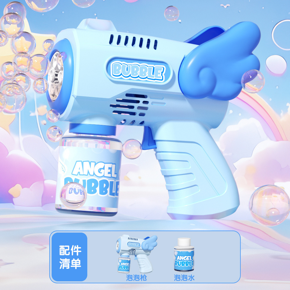 Juguetes de burbujas de nieve para niños, burbujas de nieve, varita mágica para niñas, máquina de burbujas de luz musical automática
