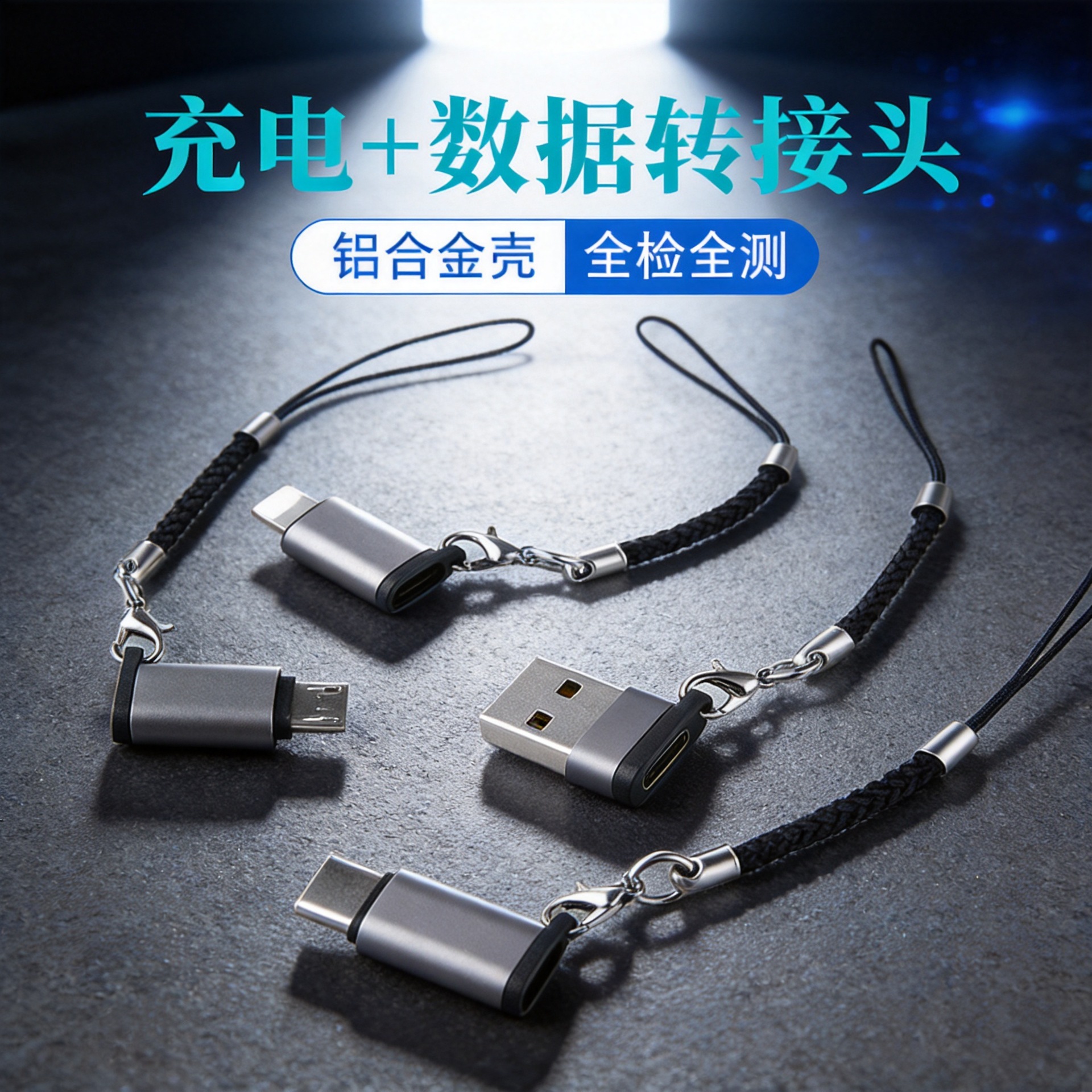 Suitable for Type-C Male to Apple Female Mobile Phone USB C to Android Lightning Data Cable Adapter Manufacturer