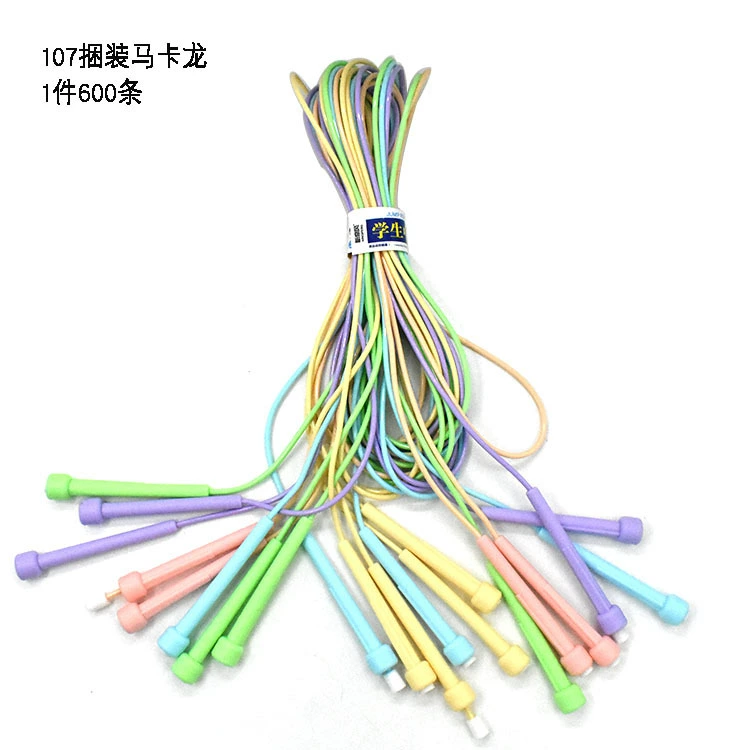 Скакалки Yixin 107 в комплекте, подходят для начинающих учеников первого класса, чтобы изучать прыжки на скакалке, могут использоваться для физкультурных испытаний учащихся детских садов и начальной школы.