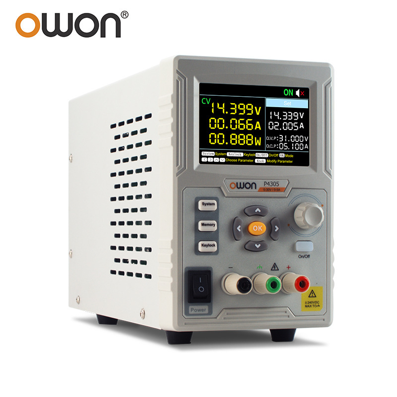 利利普 (owon)  P4305 可编程线性直流稳压电源单通道 30V/5A
