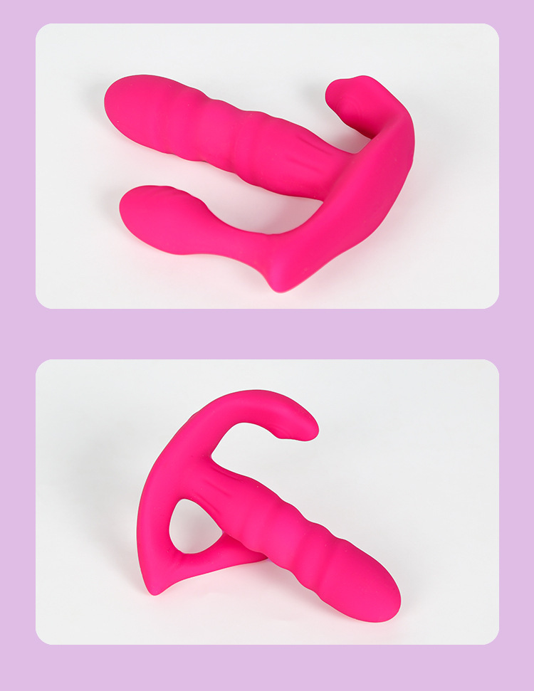 Telescopic Wearable Vibrating Egg with Remote Control and Silicone Body — detail image 25