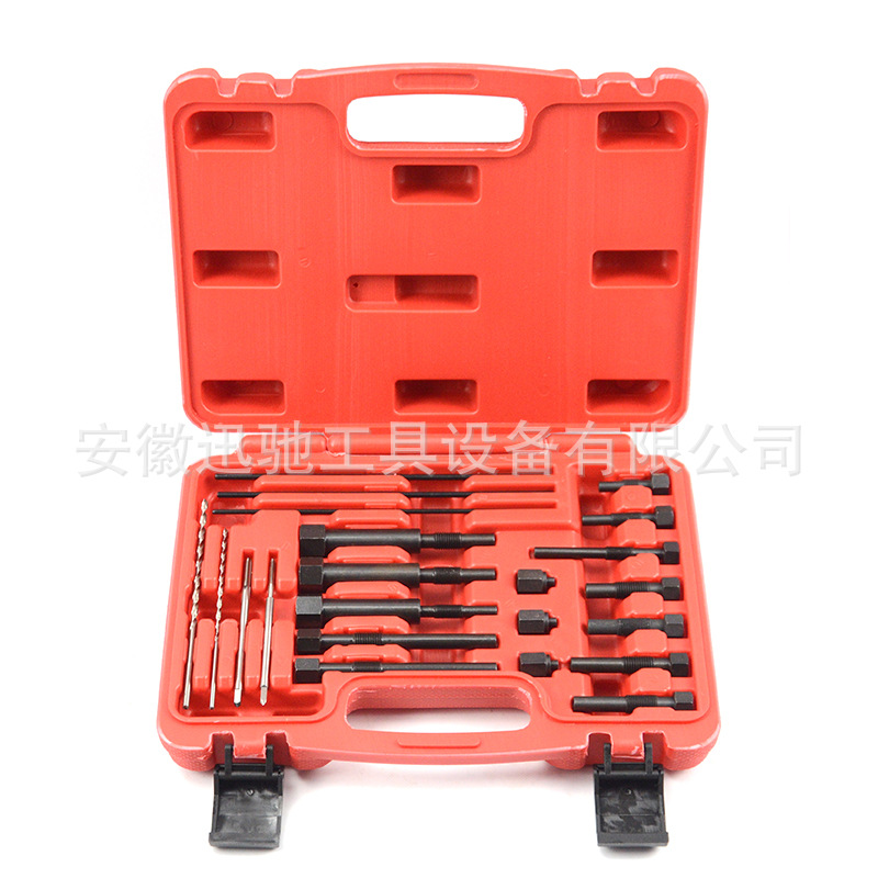 22 unids conjunto coche precalentamiento enchufe hilo herramienta de reparación traje coche roto pre-calor enchufe electrodo sacar herramienta