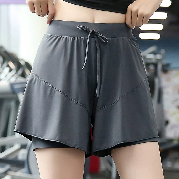 Sports Outdoor Fitness Pants for Women Plus Size 100kg Breathable Quick-Dry Loose Comfortable Pilates Yoga Shorts