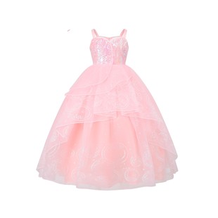 Cross-border Magic Wicked Witch cosplay Glinda Pink dress Dress Girls Coat Factory Outlet