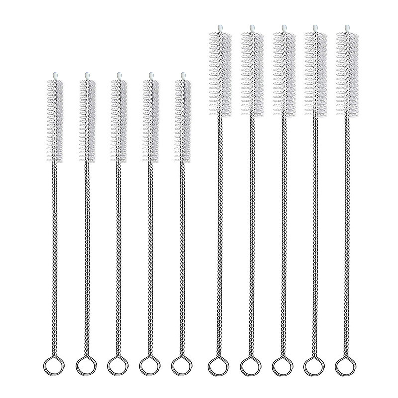 Amazon glass straw car cup brush 304 stainless steel straw brush suit pipe cleaning pacifier bottle brush Amazon glass straw car cup brush 304 stainless steel straw brush suit pipe cleaning pacifier bottle brush