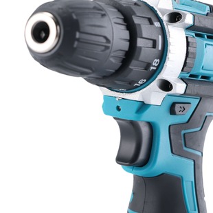 跨境外貿12V充電式手電鑽大功率兩用鋰電鑽起子機電動螺絲刀套裝