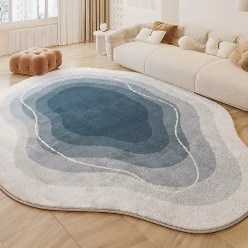 alfombra azul oscuro