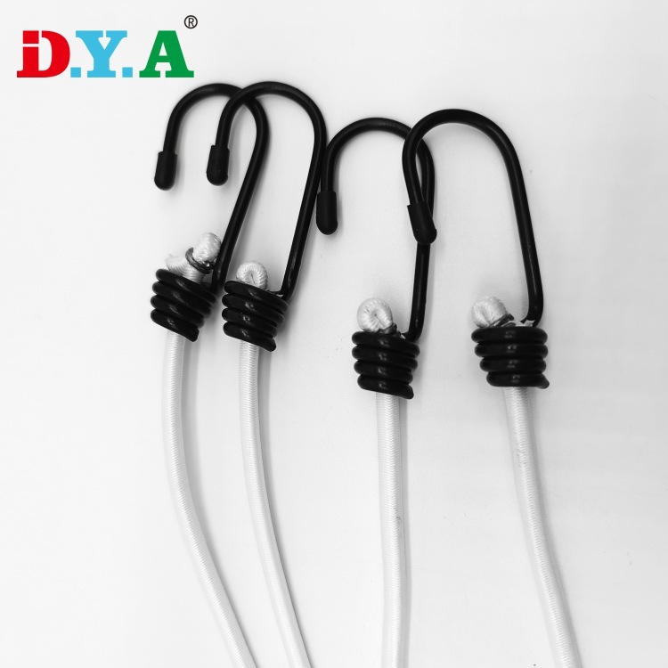 封头绳带钩包塑头弹力绳摩托车捆绑带行李绳野外宿营挂钩固定绳