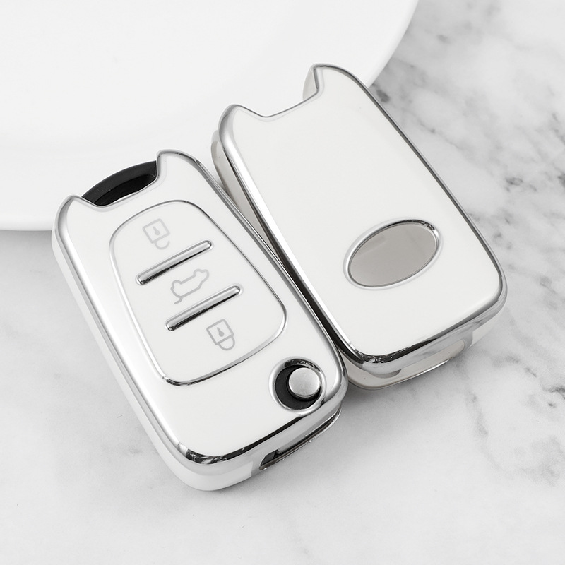 Applicable to Beijing Modern Car Key Case RENA YUE DONG SONATA eight Kia Sirocco K2 K5 protective cover clip
