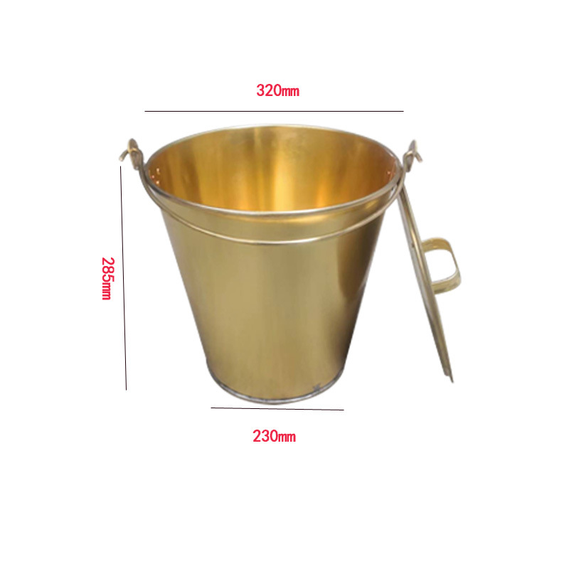 커버가있는 15L 콘