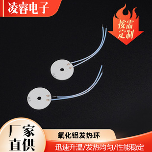 Customized Round Alumina Ceramic Heating Ring Portable 36V Electric Iron Machine Equipment Mch Heating Element