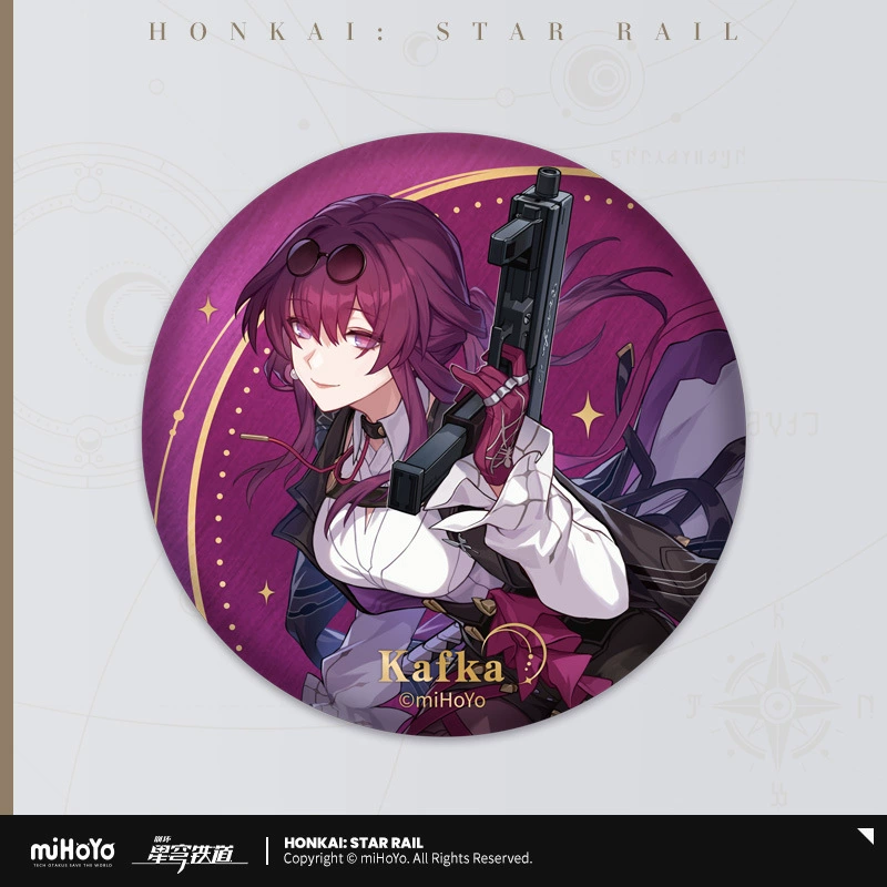 Коллекционный значок (Honkai: Star Rail) — персонаж, цветной картон на подложке, одиночный