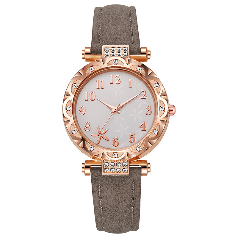 女子学生韓国版シンプルファッショントレンド防水カジュアル雰囲気クォーツレディースウォッチDouyinインターネットセレブと同じスタイルの腕時計