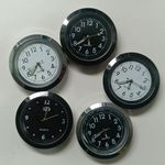 手表钟表头表胆配件黑壳指针黑底表盘车载平衡杆37-35mm夜光针