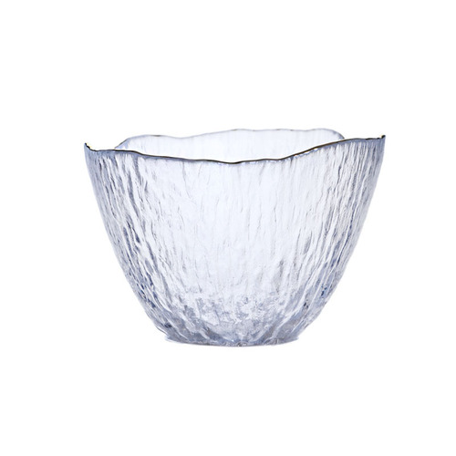 Japanese style glass tea cup rain fall cup hammer pattern first snow cup large master cup smelling cup single cup kung fu tea set wholesale