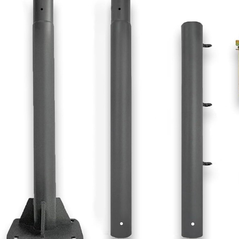 Sunshade Sail Rod Kit Sunshade Sail Post Support Awning Diameter 58 Suitable for Terrace Garden Deck Playground