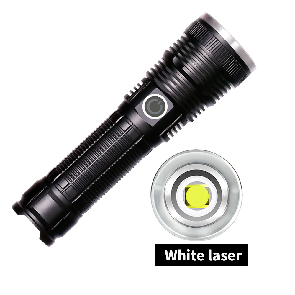 Cross-border USB recargable P50 linterna de iluminación de emergencia al aire libre linterna LED de luz fuerte linterna zoom