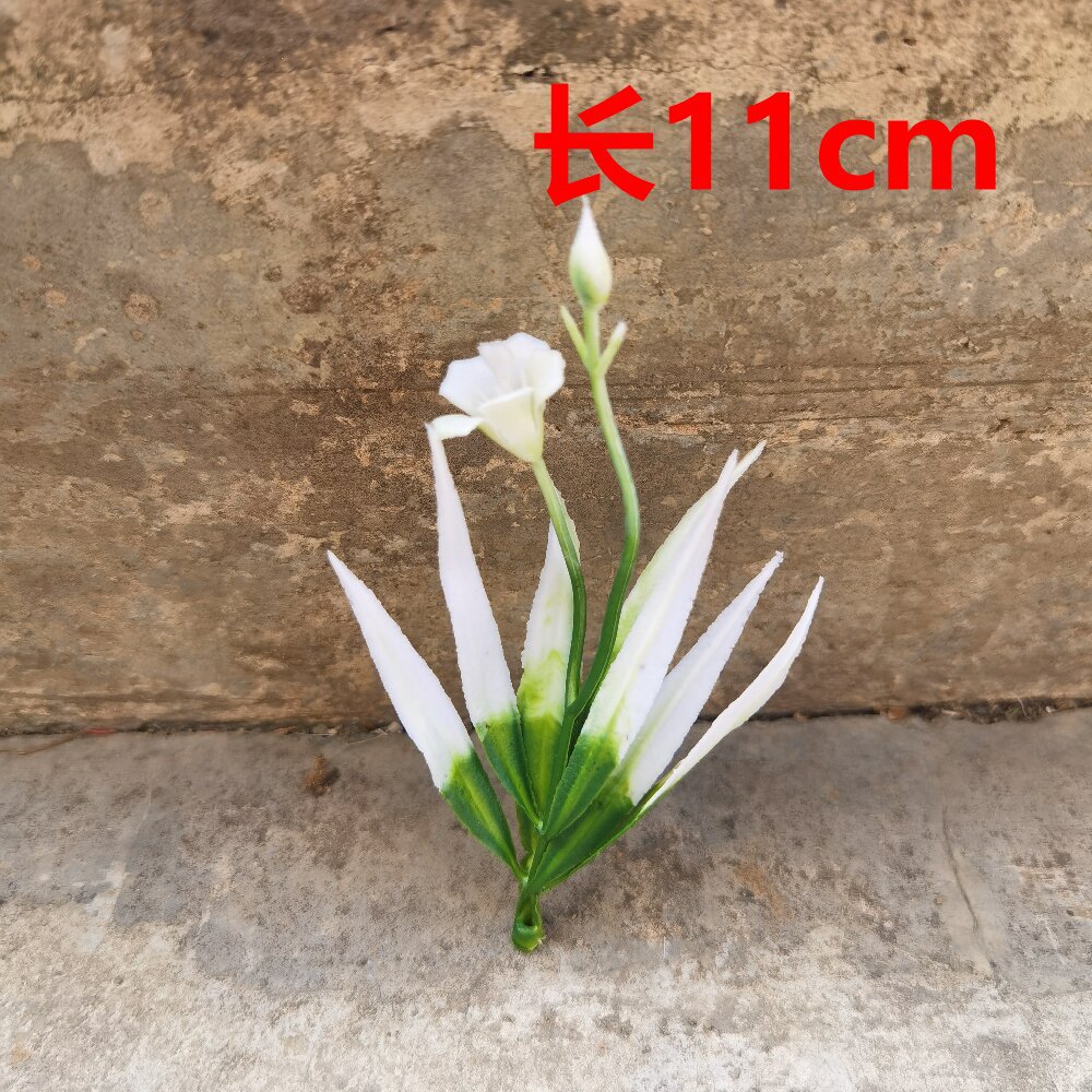 Imitación de hojas verdes hierba de agua hoja persa decoración de flores de boda pared flor de pecho accesorios de muñeca flores diy accesorios hechos a mano