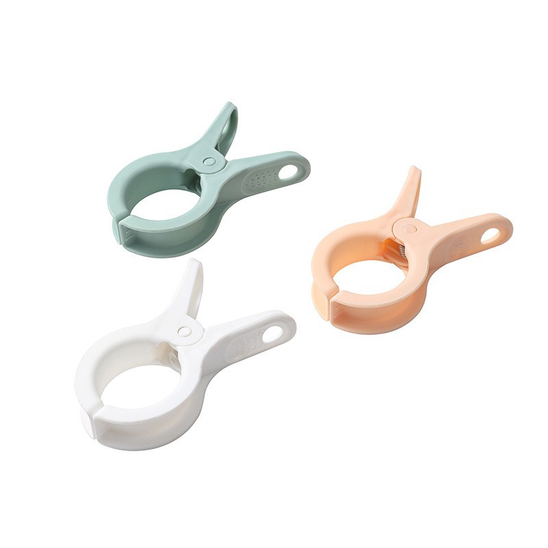 Clip de edredón de algodón grande, edredón de sol simple, gran clip de plástico sin marcas, clip de ropa de secado antideslizante.