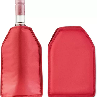 厂家生产销售 冰酒套冷冻不结冰环保涤丝纺材质可反复使用印LOGO