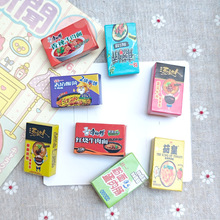 ins风爆款泡面发夹搞怪趣味牛肉面发卡森女刘海可爱高颜值森系发