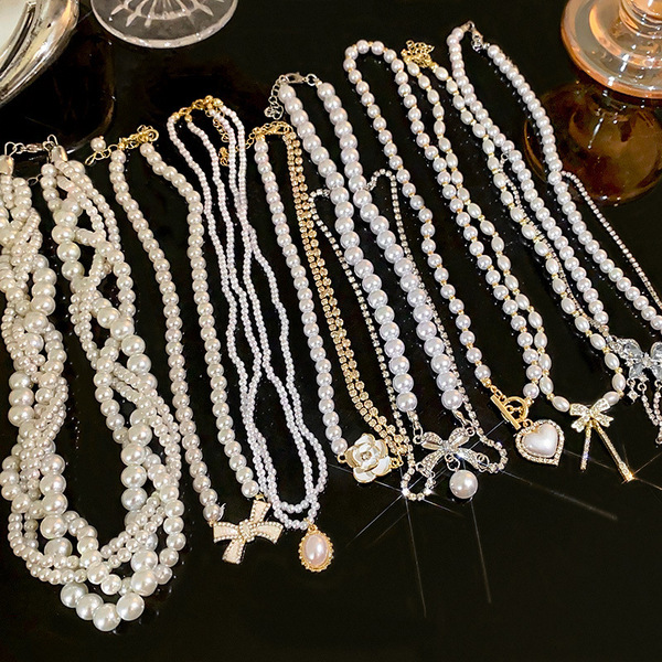 necklace from pearl