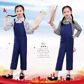 儿童表演服;童汉服;迷彩服