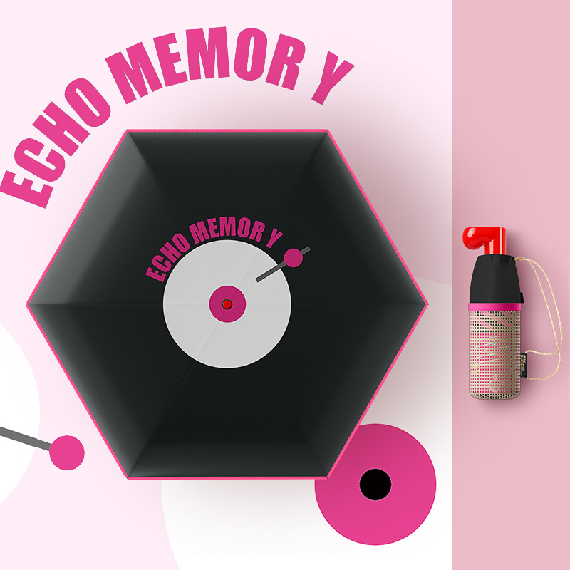 Diseñador de paraguas plegables para estudiantes anti-UV protección solar para mujeres sol y lluvia doble uso paraguas plegables al por mayor