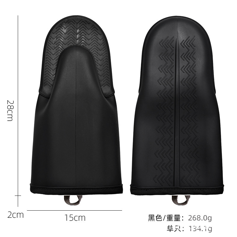 Fabricantes al por mayor guantes de microondas guantes de horno resistentes al calor guantes de horno de silicona guantes de horno de aislamiento térmico