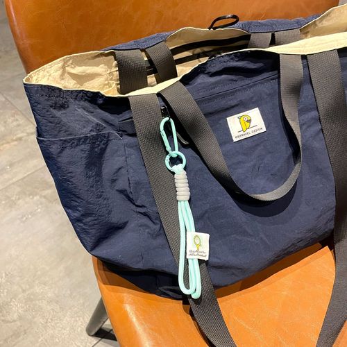 Minimalist Hand-woven Rope Color-blocked Keychain Phone Case Adjustable Lanyard DIY Trendy Niche Pendant