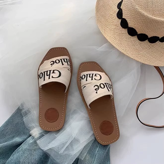 2025 новый буквенный тапочки женская одежда летом