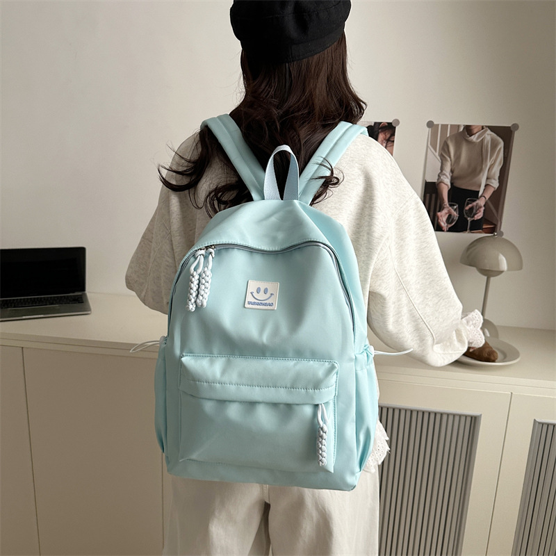 Mochila escolar de clase para estudiantes, mochila de gran capacidad, estilo occidental ligero, casual, salvaje, versión coreana, mochila de moda de viaje
