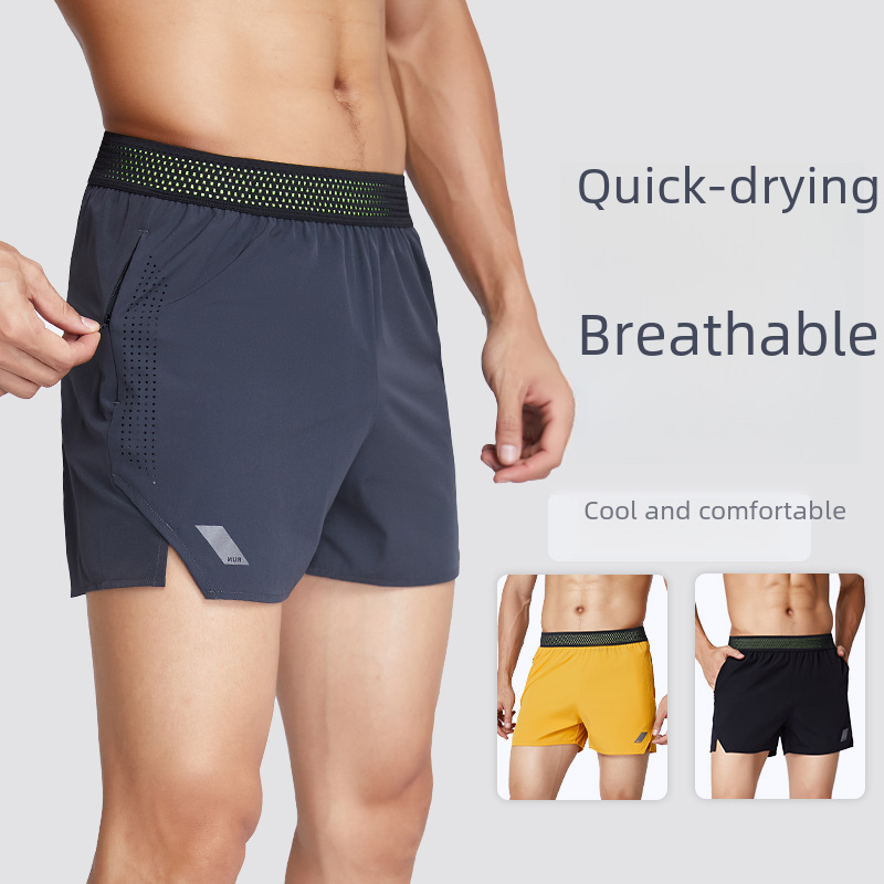 Foreign Trade Cross-Border Sports Fitness Shorts Men's Quick-Drying Breathable Outdoor Running Three-Point Pants Men's Casual Shorts