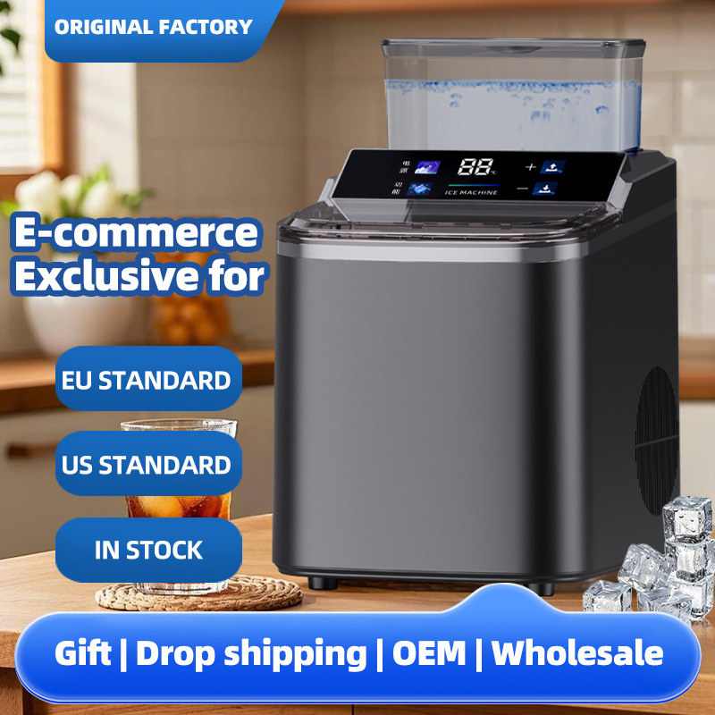 New Model of Cross-Border Export Household Small Cube Ice Maker, Fully Automatic 12-Cube Smart, Convenient and Fast Ice Maker New Model of Cross-Border Export Household Small Cube Ice Maker, Fully Automatic 12-Cube Smart, Convenient and Fast Ice Maker