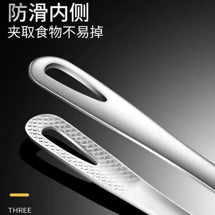 ステンレス製の食品グレードのクリップ、キッチンステーキ専用、家庭用バーベキュー氷クリップ、韓国バーベキュークリップ|undefined
